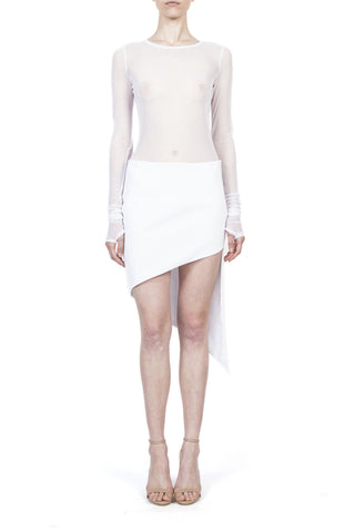 HELDER DIEGO,ASYMMETRICAL MINI SKIRT,Bottom - HELDER DIEGO