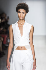 HELDER DIEGO,SLEEVELESS MAXI LENGTH SHIRT,TOP - HELDER DIEGO
