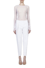 HELDER DIEGO,PLEATED TAPERED PANTS,Bottom - HELDER DIEGO