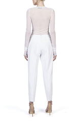 HELDER DIEGO,PLEATED TAPERED PANTS,Bottom - HELDER DIEGO
